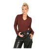 Missy Empire Womens/Ladies Fitted Long-Sleeved Bodysuit