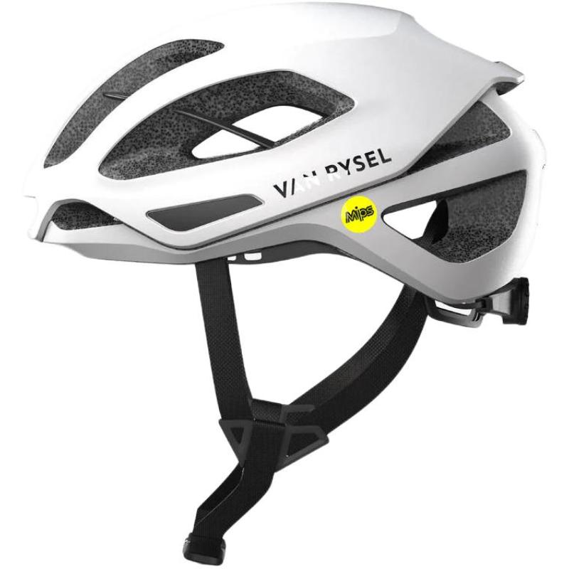 

DECATHLON Highway Cycling Helmets Polystyrene Polycarbonate Polyurethane Polyester Unisex Half Helmet L серебро белый