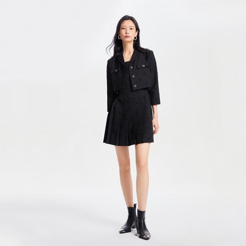 

VEROMODA Women s Jacket & Pleated Camisole Dress Set S