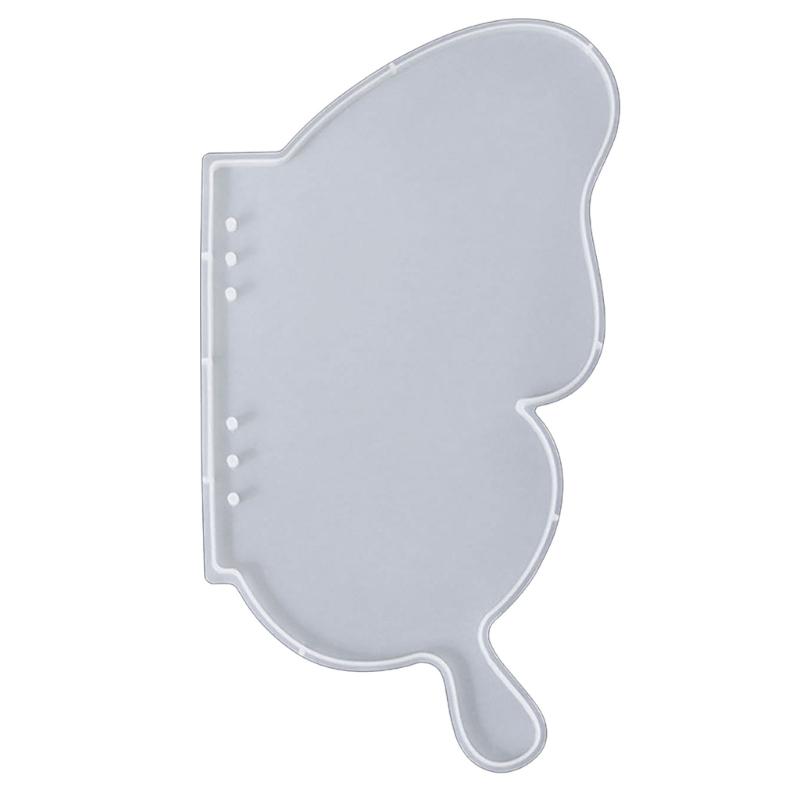 Quicksand Notebook Silicone Mold Butterfly Notebook Cover Epoxy Resin Mould Resin Shaker Casting Molds DIY Jewelry Craft