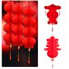 Vibrant 2022 Cny Red Lanterns For Joyous Chinese New Lunar Year Celebrations
