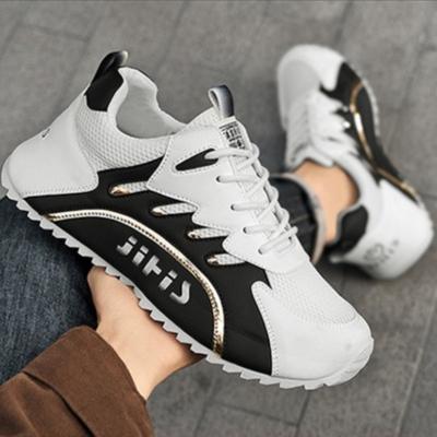 Mode Herren Sportschuhe Tennis Trainingsschuhe PU-Leder Freizeitschuhe Mode Sneaker für Herren Plateau Laufschuh Zapatillas Hombre