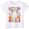 Toddler Halloween Shirts for Boys Kids Girls, Cute Spooky Pumpkins Ghosts Bats Witches and Monsters Halloween T Shirt_ 2-6T