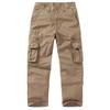 Cotton Casual Pants Men Solid Color Straight Multi Pocket Cargo Pants Mens Fashion Breathable Safari Style Sports Trousers