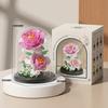 Rose DIY Eternal Flower Building Blocks Decorative Art Style for Home, Symbolize Everlasting Love, Ideal for Love Anniversaries