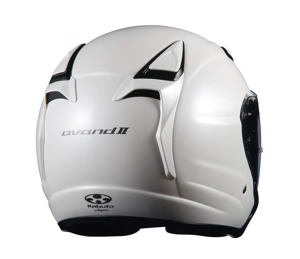 OGK KABUTO Pearl White L size less than AVAND-II 59-60cm