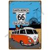 Route 66 Metal Sign House Plaque Metal Poster Tin Sign Plate Wall Posters Vintage Retro Aesthetic Room Decor Wall Art Decoration