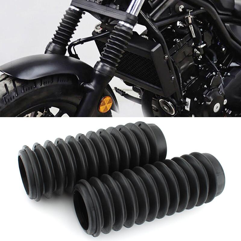 For Honda CB750K CB500 CB550 CB450 CL450 350 2 NEW FORK GAITERS RUBBERS BOOTS