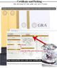 Fancy Asscher Cut 5.5x5.5mm 0.8ct Moissanite Wedding Ring 925 Sterling Silver VVS1 White Moissanite Engagement Ring for Women