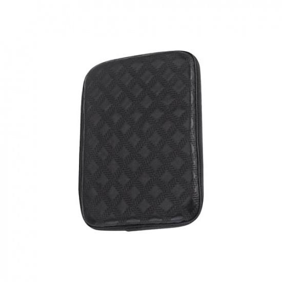 Car Armrest Pad Cover Auto Center Console Box Leather Cushion Black Universal