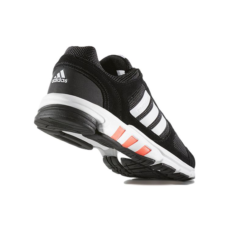 Adidas Echipament 10 Pantofi de alergare maraton cu vârf jos, confortabili din material textil, rezistenți la alunecare, durabili, adidași pentru femei, negru alb BW1285