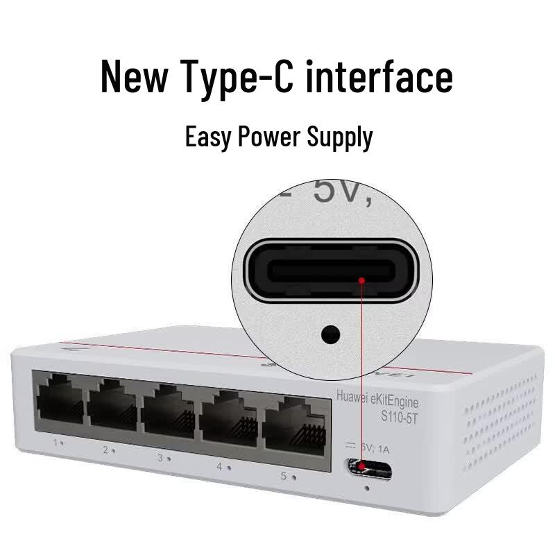 Huawei Kunling S110-5T 5-Port Gigabit Unmanaged Switch