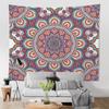 Wall Hanging Tapestry Simple Tapestry Mandala Series Wall Decoration Living Room Bedroom Ethnic Style Home Decoration