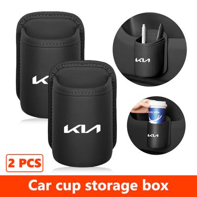 Car Storage Box Cup Holder Multifunctional Hang Beverage Rack For Rio K5 K2 Sportage Ceed Sorento Picanto Stinger Soul