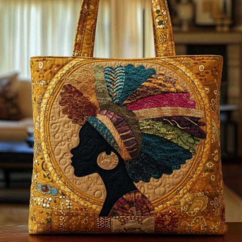 Girls Fashion Tote Bag Digital Print Quilted Shoulder Medium Size Street Style