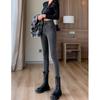 Korean High-waisted Jeans for Women's Spring and Autumn New Fashion, Thin, Tight, Elastic Small-footed Jeans Trend Ins