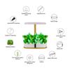 Hydroponics Growing System Indoor Garden 10 Pods 20W 72LED Grow Light Full Spectrum Adjustable