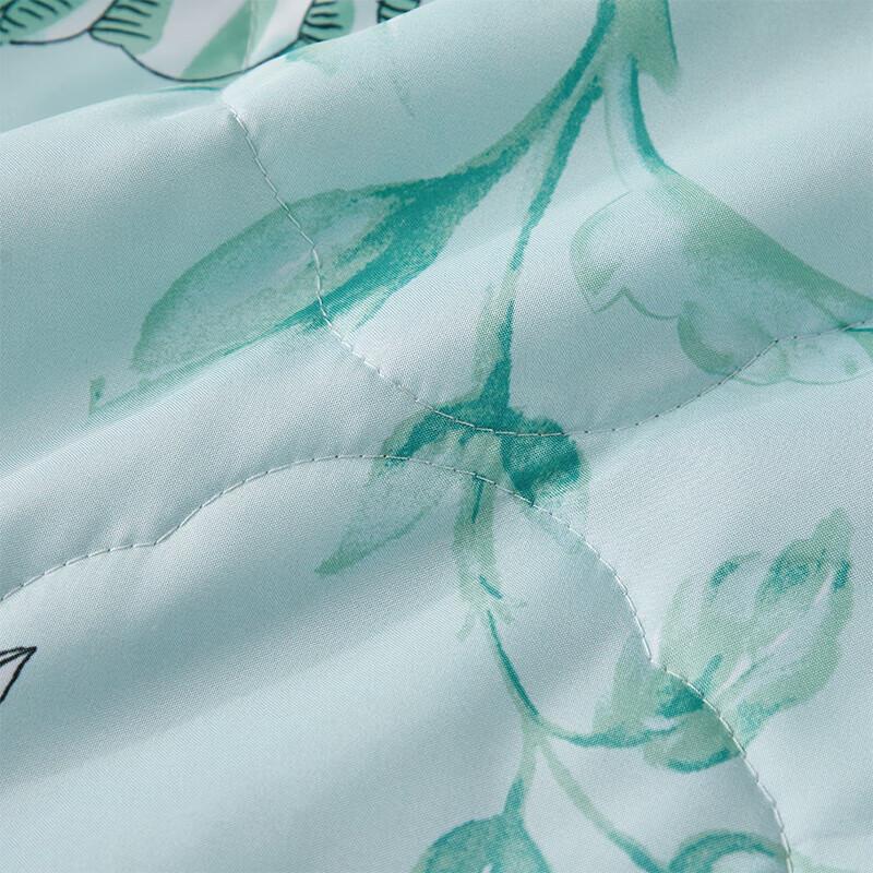 FUANNA Summer Washable Printed Fiber Quilt