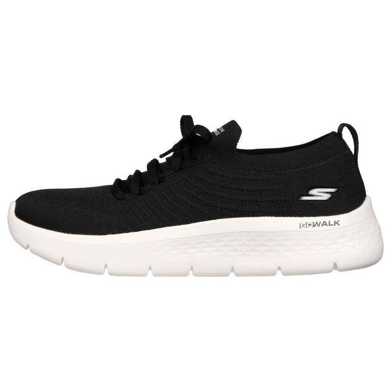 (WMNS) Skechers Go Walk Flex Early Morning - Black White Women s 124969-BKW EU 36.5