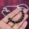 Red Garnet Necklace Gemstone Jewelry, 925 Solid Sterling Silver Necklace, Handmade Jewelry Birthstone Necklace, Gift For Him