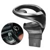 ABS Center Console Drink Cup Insert for E81 E82 E87 E88 E90 E91 E92 E93 and X1 E84, 51160443082 51169144632 Black Silver Interior Cabin Part