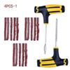 Car & Motorcycle Vacuum Tire Repair Kit with Rubber Strips & Quick Glue