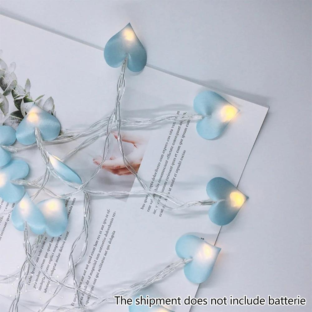 Multi Scene LED Colorful Heart String Lights Valentine's Day Wedding Party Room Romantic Decorations