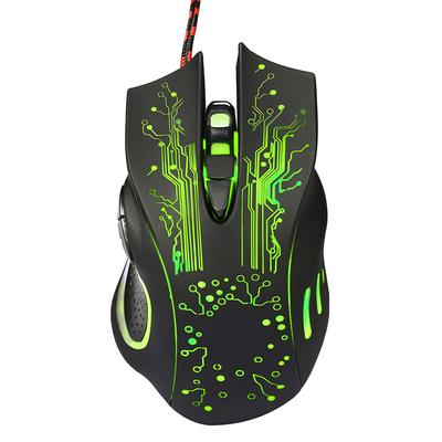 Led Backlight Gaming Wired Mouse For Pc Adjustable 5500dpi Mouse Gamer Ergonomic Mice Usb Wired Rgb Laptop Accessories
