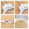 Flexible Hands Free Magnifying Glass Desk Lamp Bright LED Lighted Magnifier with Clamp for Reading Cross Stitch