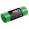 Waste Bags 60 L, Green with Tape, 35 Mic, 10 Pcs.