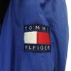 TOMMY HILFIGER 90s Old Flag Tag Nylon jacket M Blue Back fleece Men's Used