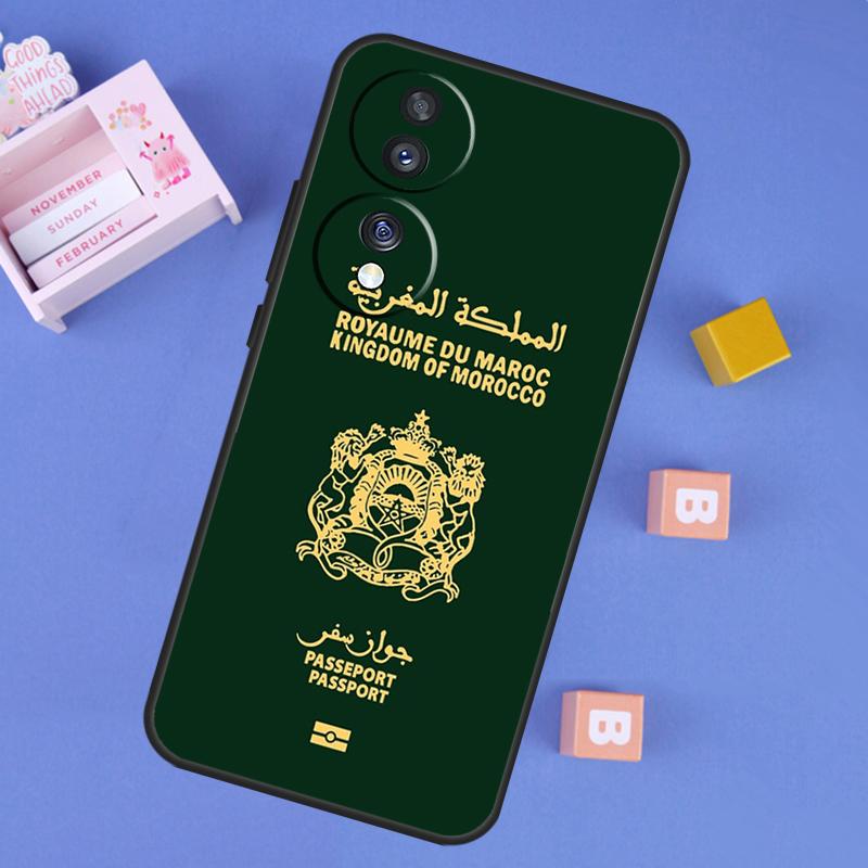 Maroc Morocco Flag Case For Honor X9d X9a X9b X9c X8b X8c Win RT 200 400 Pro 70 90 Magic 7 Lite 5 6 8 Pro Cover