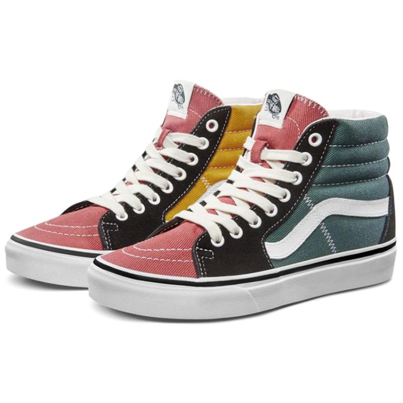 Vans Sk8 Hi Varsity 'Multi Color' Vans VN0A4BV6V9H