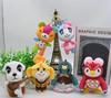 Animal Crossing Isabelle Kk Figure Plush 15Cm Keychain Doll Kids Collection Marshal Fauna Anime Model Kids Gifts