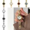 Vintage Diamond Shaped Ladies Quartz Watch With Water Resistance For Fashion Enthusiasts