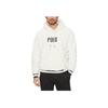 Polo Ralph Lauren Letter Print Hooded Drawstring Long Sleeve Fleece Jacket Men Jacket White 710920251-001