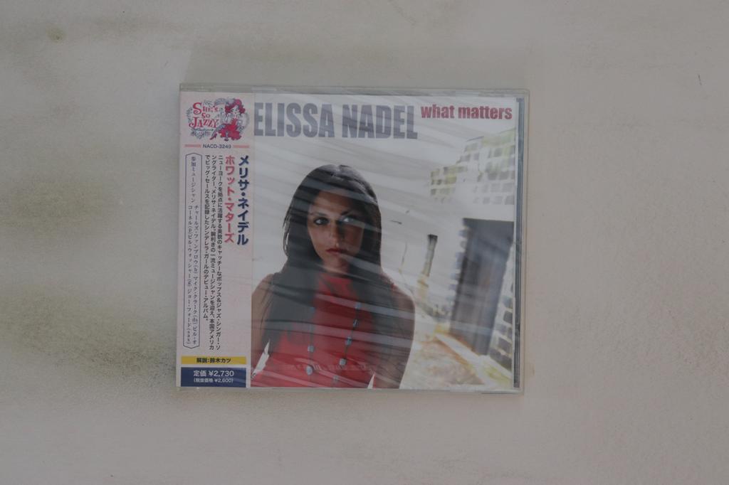 CD MELISSA NADEL - What Matters NACD3149 NALYD 2008 Japan Obi Jazz Used