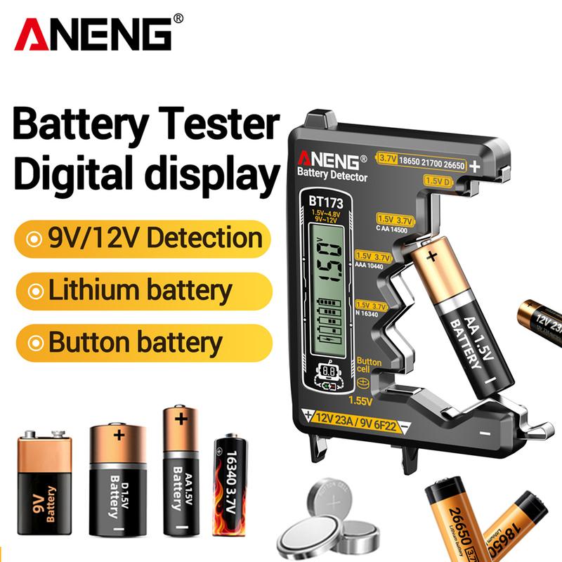 ANENG DM850 Digital Multimeter+BT173 High-Precision Voltage And Current Measurement Battery Tester Electrician Maintenance Kit