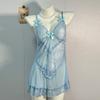 Women's Sleepwear  Spaghetti Strap Dress  Transparent Sexy Nightgowns Lace Slip Pajamas  Sexy Set Lingerie