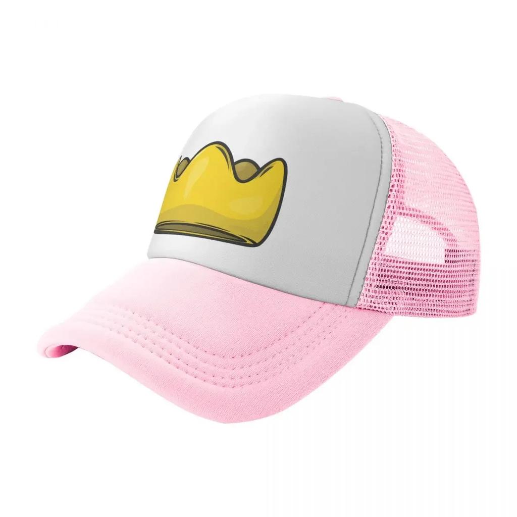Cute Yellow Crown Baseball Cap black sun hat Luxury Hat beach hat Unisex Caps Women's