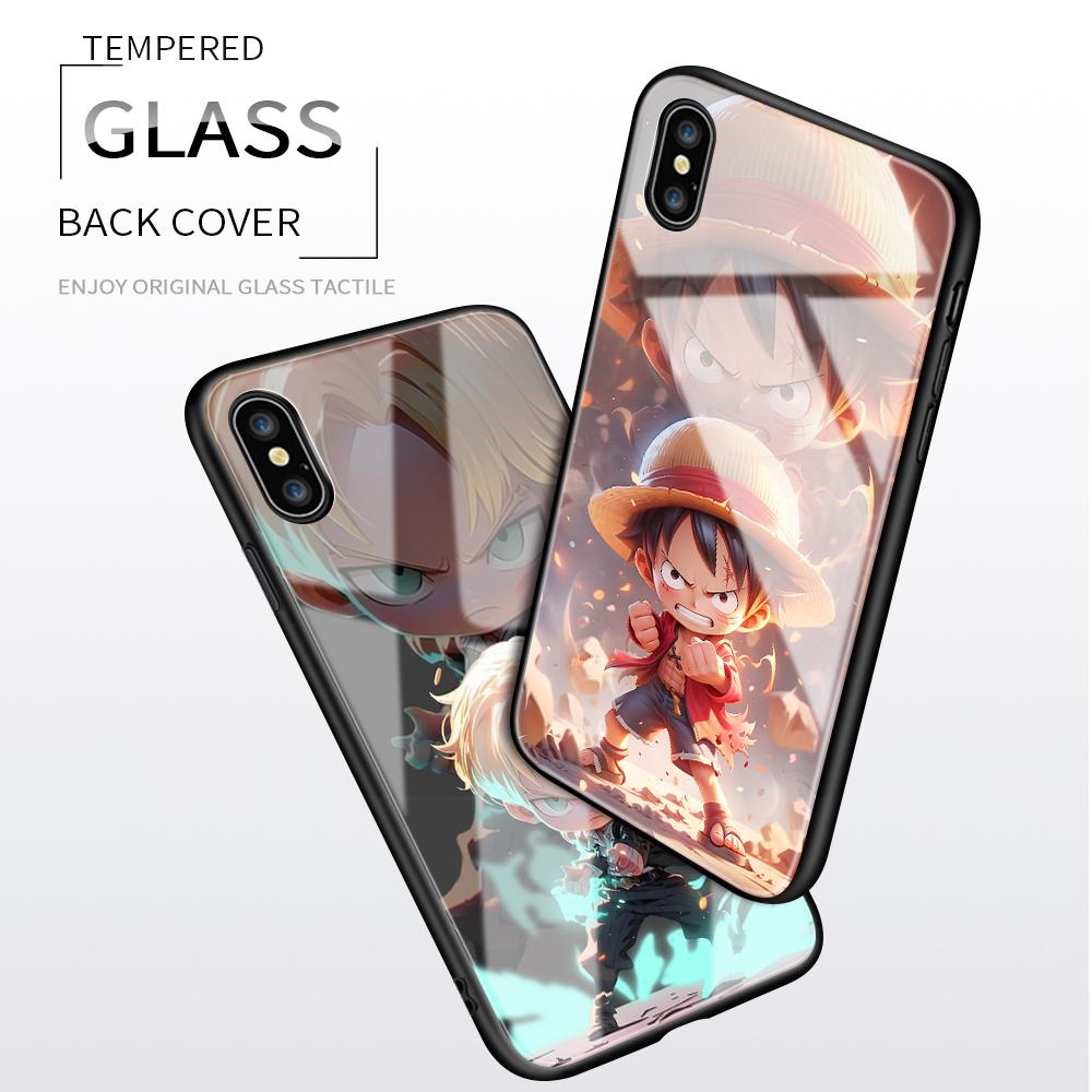 Tempered Glass Phone Case For OPPO Reno13 Reno14 Realme 11 12Pro 14 GTNeo6 C21Y C53 C75 OnePlus Nord2 NordCE3Lite Soft Edge Shockproof Smooth Shell