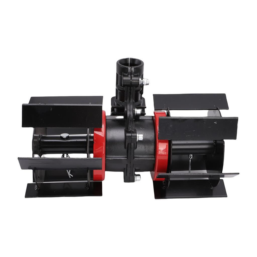 10CM  Ing Wheel Aluminum Iron 7 Teeth   Plowing Wheel for Loosening Soil Digging Trenches Removing  S