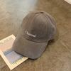 Hat Baseball hat Women's summer big head circumference thin trendy versatile niche trendy brand showing face small cap