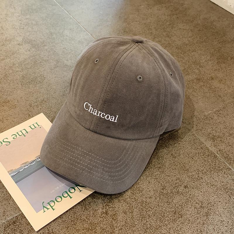 Hat Baseball hat Women's summer big head circumference thin trendy versatile niche trendy brand showing face small cap