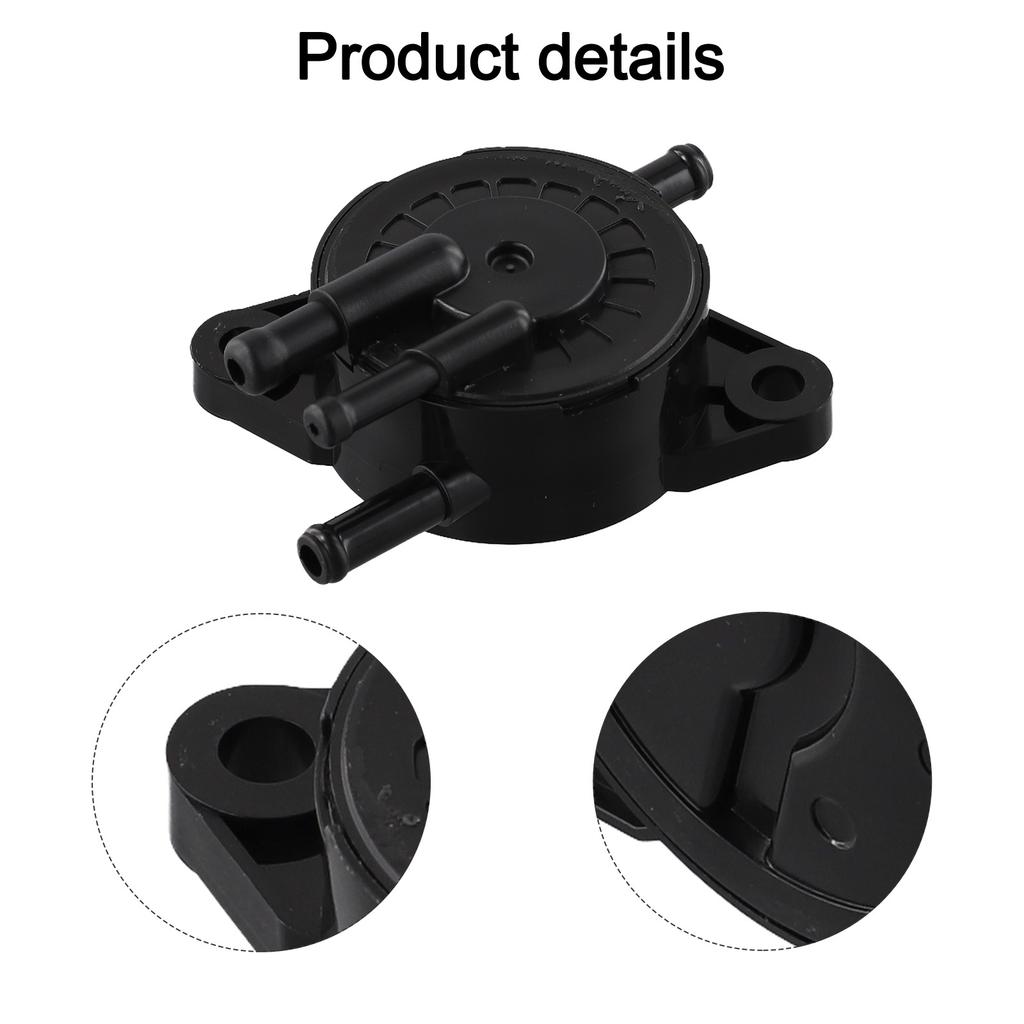 Compatible Fuel Pump For Honda GX690 Black Long-lasting Performance Versatile Compatibility Easy Installation Design