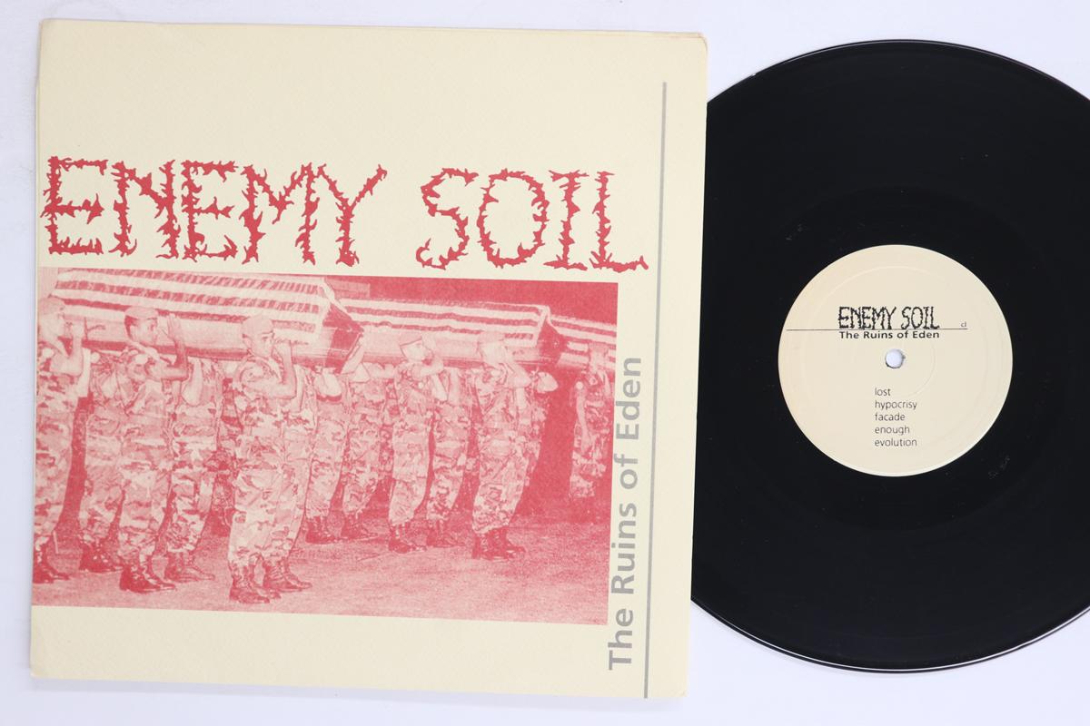 10-дюймовая пластинка ENEMY SOIL Ruins Of Eden INSOLITO05 INSOLITO 1997 Германия Рок Б/у