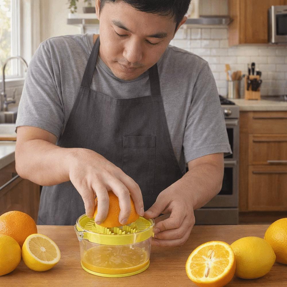 Efficient Hand Press Juicer Plastic Fruit Juicer Vegetable Juicer Mini Juicer  Juice Making