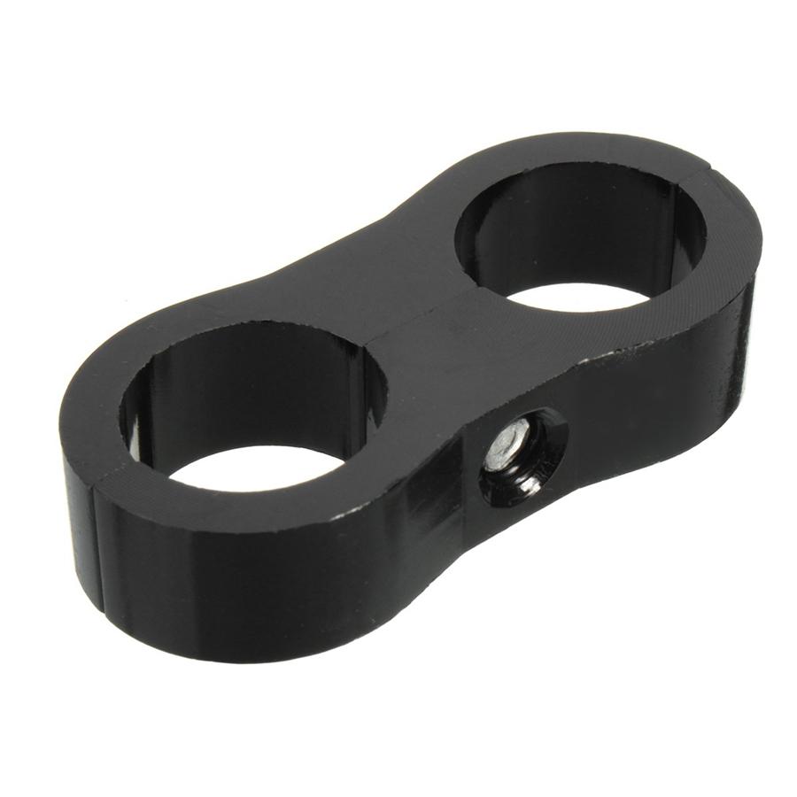 8Pcs AN-8 AN8 16MM 17MM Braided Hose Separator Clamp Fitting Adapter Bracket