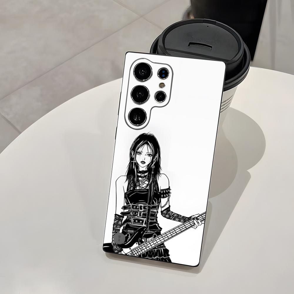 Anime Cool N-Nana Osaki Phone Case For Samsung S26 S25 Plus S20 S20 Plus S22 Ultra S23 FE S21 Plus S21 Ultra Soft Cover
