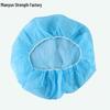 Disposable Black Hairnet Cap - Non-woven Fabric for Industrial Use